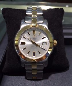 Bertolucci Uomo Two-tone Yellow Gold and Stainless Steel Men's Watch 8845549207