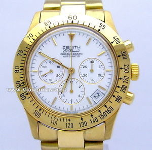 Zenith Chronograph El Primero Automatic ref. 06.0050.400 Oro Giallo