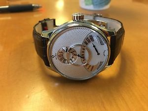 Mira Classic Merveille De L'Espace Retrograde Watch Mother of Pearl Auto M101SSV