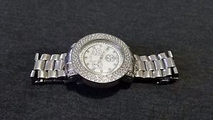 Joe Rodeo Junior Chronograph 6.00 ct Diamond Mens Bracelet Watch JJU10  ~~USED~~