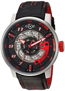 GV2 by Gevril Men's 'Motorcycle Sport' Automatic Stainless Steel and Casual #13O