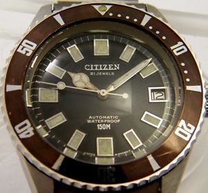 Vintage Citizen Diver OR-O  62-5370  difficult to find, no matter the condition