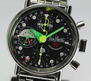 Free Shipping Pre-owned Alain Silberstein Chrono2 Cal.7751 Limited 999 AT Men's