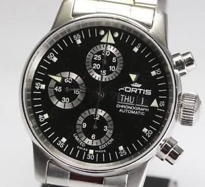 FreeShipping Pre-owned FORTIS Fregger Classic 597.20.141 500 Limited Men's Watch