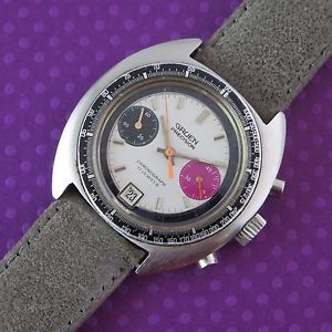 Vintage Gruen 1970s Chronograph Watch
