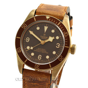 Tudor Heritage Black Bay Bronze Chronometer 79250BM Aluminum Bronzo Box Papers