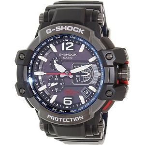 Casio Men's G-Shock GPW1000-1A Black Resin Quartz Watch