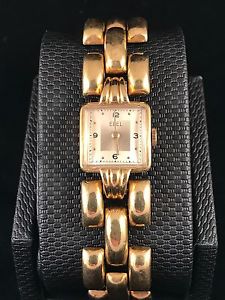 LADIES VINTAGE EBEL BRACELET & WATCH TWO TONE DIAL BEAUTIFUL AND TOP CONDITION