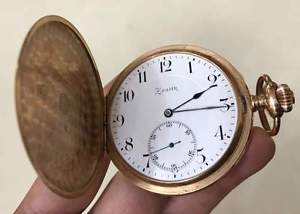 Zenith Vintage Gold oro 18 750 Pocket Manual Grand Prix 1900 Paris