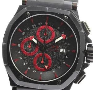 Free Shipping Pre-owned BUTI Magnum Speed Chronograph AT Mens With Genuine BOX
