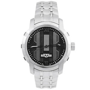 DeWitt Glorious Knight Stainless Steel Black Automatic Men's Watch FTV.HMS.002