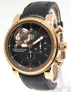 Graham Silverstone Woodcote Tourbillograph Limited Edition Mens Watch 2TWBR NEW