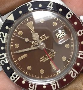 Original Rolex Movement 1065 GMT Fit In Custom Made Case 6542(Replacement Case)