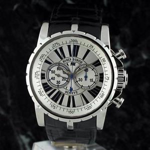 ROGER DUBUIS Excalubur Chronograph Manual Wind LIMITED 280 pcs EX45 78 9 3.7AR