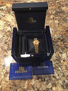 Women's SOLID GOLD Festina Watch