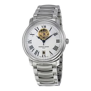 NEW FREDERIQUE CONSTANT CLASSICS AUTOMATIC OPEN HEART S/S 40MM  FC-315M4P6B3