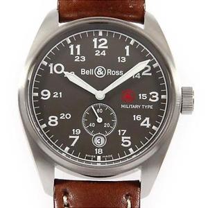 Free Shipping Pre-owned Bell&Ross 123.M-S Vintage 123 Military LIMITED Watch