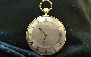 Quarter Hour Repeater Pocket Watch 18 k gold