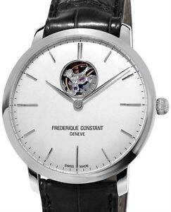 NEW FREDERIQUE CONSTANT SLIMLINE AUTOMATIC HEARTBEAT 40MM S/S  FC-312S4S6