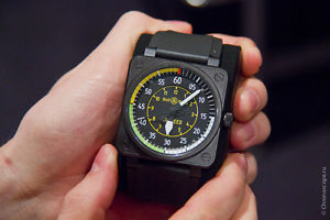 NWT Bell & Ross BR Chronograph NEW LIMITED EDITION MENS WATCH AVIATION |