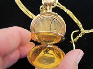 1890's 14kt Pocket Watch Waltham Hunting Case Fob Not Incl. Running 66 gms. LOOK