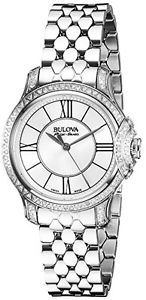 Bulova Corporation 63R145 Womens Analog Display Quartz Silver