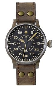 LACO Erbstück "Dortmund" Fliegeruhr Baumuster B Handaufzug