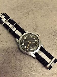 Vintage 1940's Vertex Military WWW MOD Dirty Dozen Swiss Men's Watch WW2 Cal 59