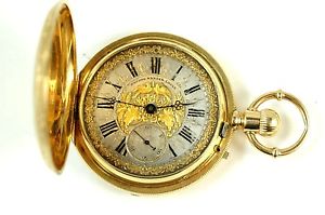 SPECIAL 18K Ulysse Nardin Man’s 51mm Hunter Cased Pocket Watch