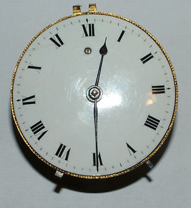 Verge fusee, Dumb quarter repeater movement  by Windmills London c 1710