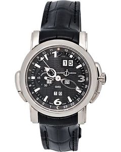 Ulysse Nardin 18K W/G GMT Perpetual Men's Automatic Watch - 320-60/62