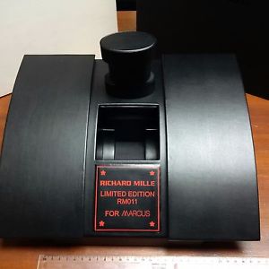 MINT RICHARD MILLE RM11 BLACK LEATHERETTE WATCH BOX RARE