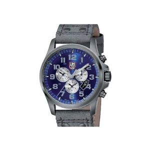 Luminox 1883 Mens Blue Dial Quartz Watch with Leather Strap