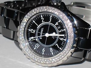 Womens Chanel J12 Ceramic Diamond