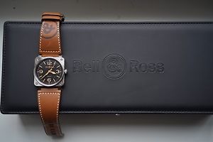 Bell & Ross BR03-92 Automatic BR03-92 Golden Heritage Wrist Watch for Men