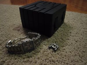 Oakley Time Tank - Minute Machine Titanium band Black face Watch EXCELLENT