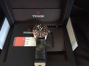 Tudor Heritage 79220R-BKLS Black Bay Burgundy Bezel Steel Automatic Men's Watch