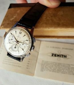 Zenith Excelsior Park 143-6 original warranty and box1957-full service 07/2016