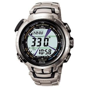 Casio PRX2000T-7 Mens Black Dial Lcd Quartz Watch
