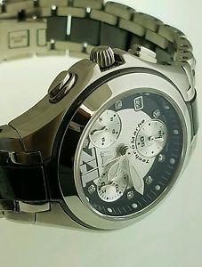 WOMEN'S NEOCLASSIC CHRONOGRAPH DIAMOND (.05 CTW) STAINLESS STEEL BLACK CERAMIC