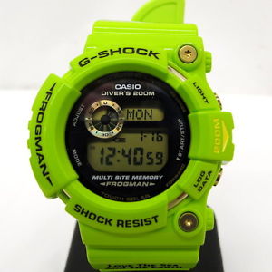 Free Shipping Pre-owned CASIO G-SHOCK GW-200F-3JR FROGMAN Limited WithGenuineBOX
