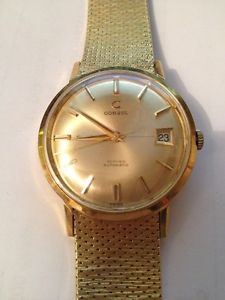 vintage- collection  montre Consul en or massif