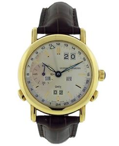 Ulysse Nardin GMT +- Perpetual 321-22-31 Yellow Gold Automatic Mens Swiss Watch