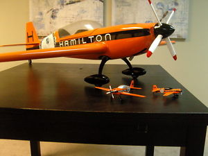 Huge Hamilton Khaki X Wind Dealer Display Model Racing Plane Hard to find!
