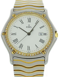 Ebel Sportwave 18K YG/SS w/ Diamonds 183903