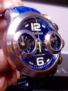 Graham Swordfish Booster 2SWBS.U04R Wrist Watch for Men RARE 95% LNIB