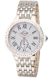 GV2 by Gevril Women's 9106 Astor Diamond Two-Tone Stainless Steel Wristwatch