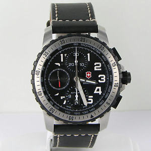 Swiss Army 241195 Alpnach Automatic Chronograph Steel Strap Watch NWOT $1895