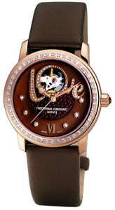 Frederique Constant Love Heart Beat Diamond Brown Womens Watch FC-310CLHB2PD4