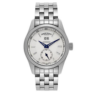 Armand Nicolet Men's M02 Swiss Mechanical Automatic Watch - 9146A-AG-M9140